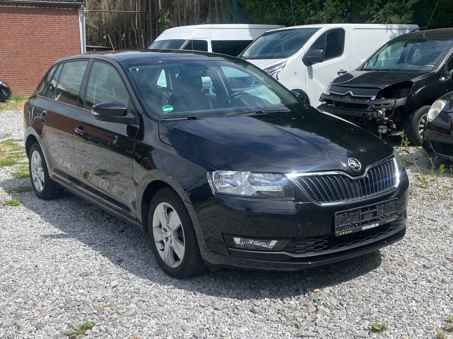 Skoda Rapid/Spaceback Ambition inkl.MWST | 2.Hand | HU-03/26 | Negru - 1
