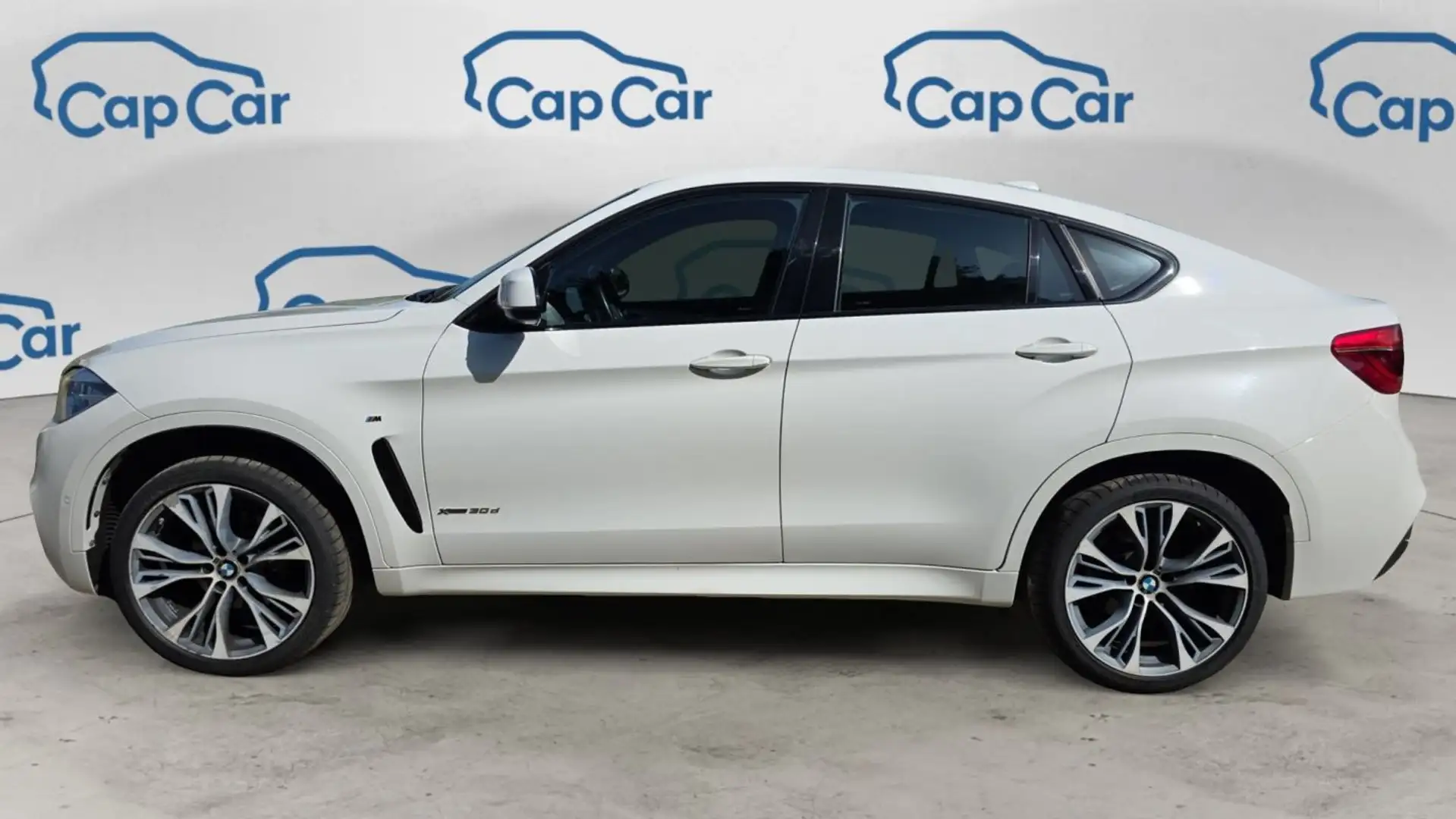 BMW X6 F16 xDrive 30d 258 BVA8 M Sport - Entretien constr Blanc - 2