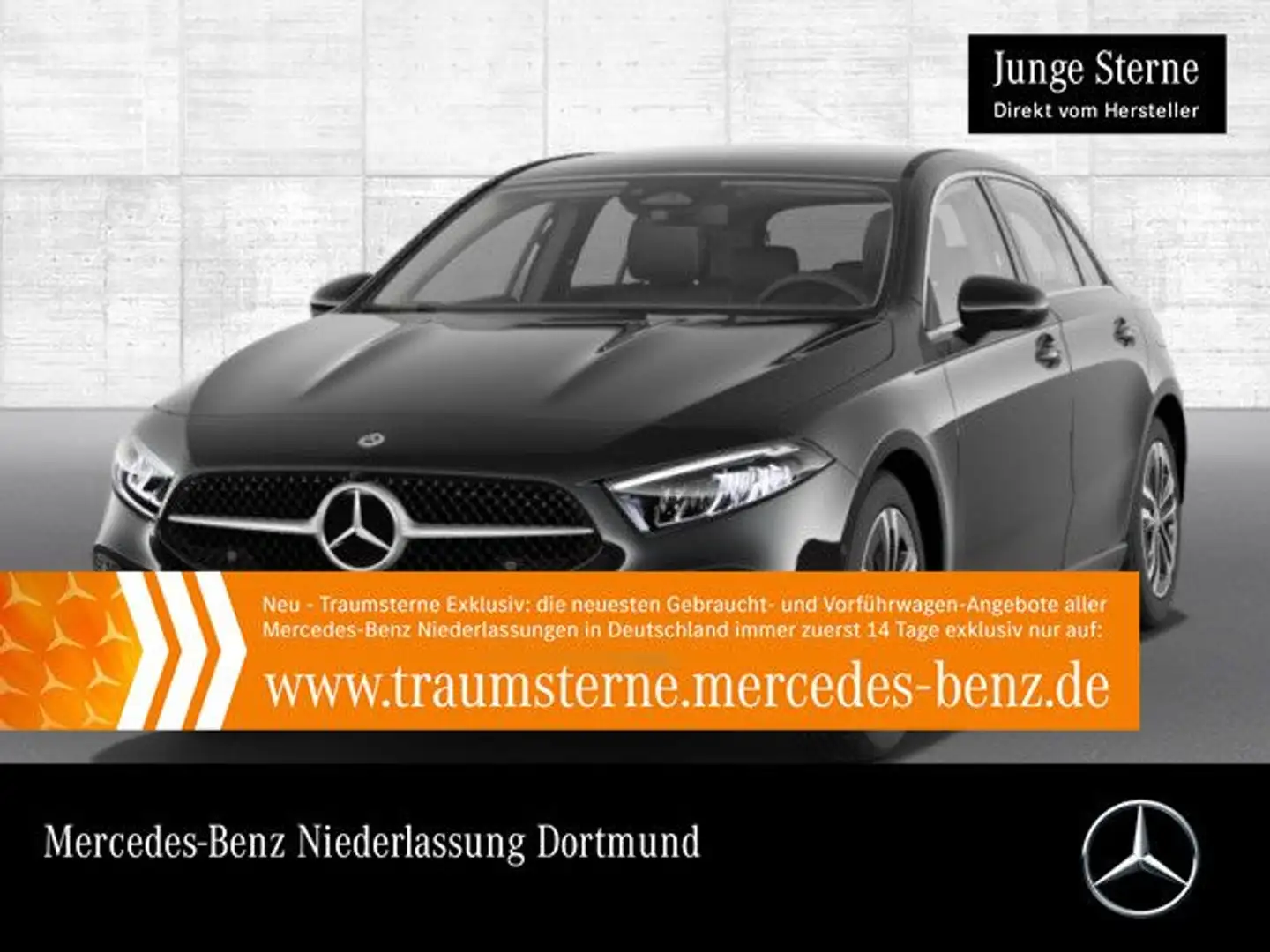 Mercedes-Benz A 180 PROGRESSIVE+LED+STHZG+KAMERA+7G Schwarz - 1