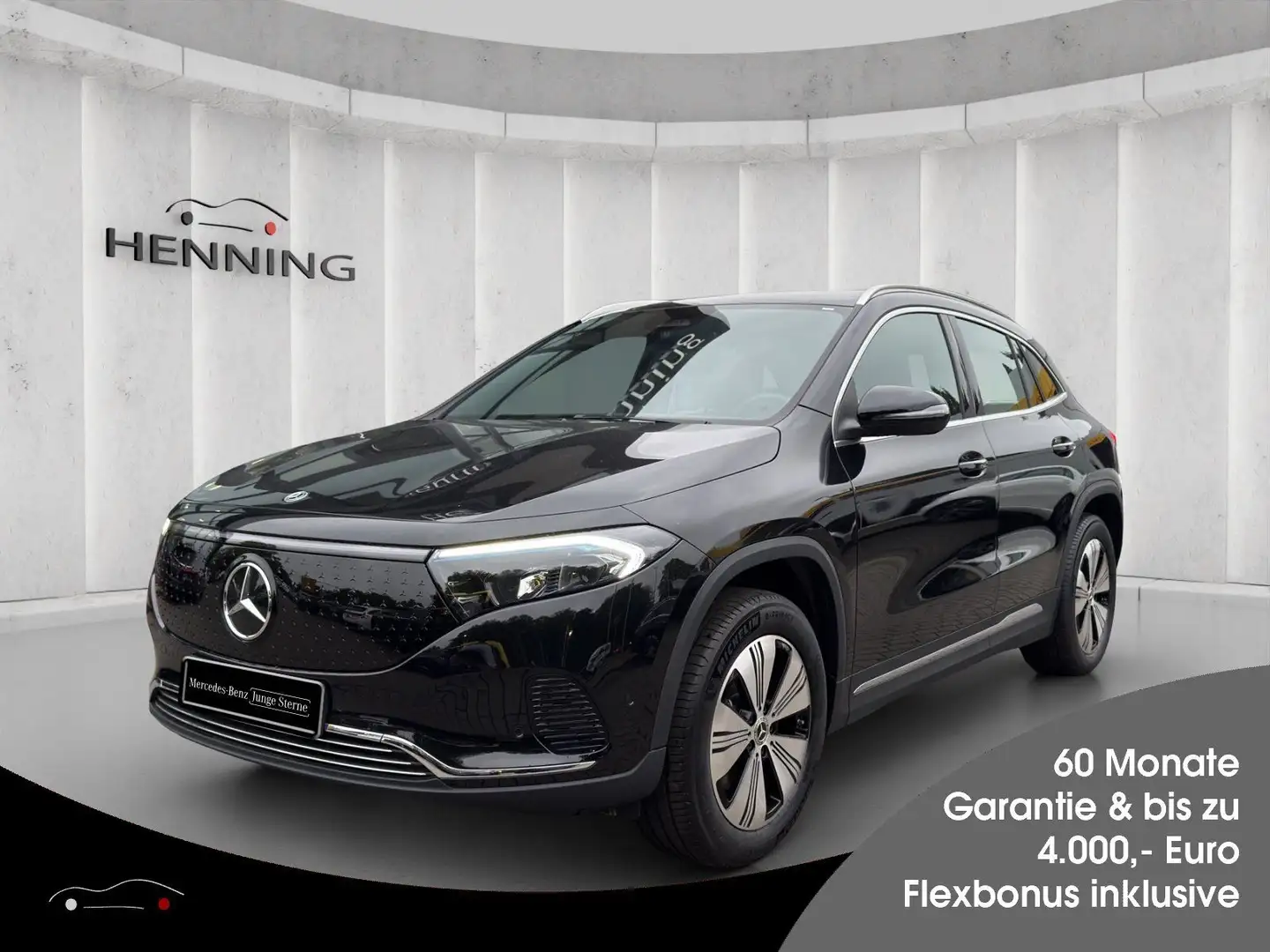 Mercedes-Benz EQA 300 Progressive 4Matic Kamera Ambiente Totw. Noir - 1