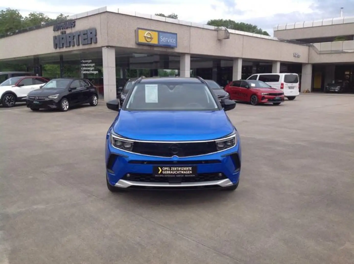 Opel Grandland 1.6 Turbo Hybrid4 AT Ultimate Blau - 2