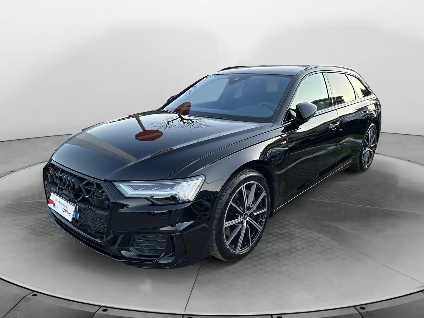 Audi A6 Avant 50 2.0 tfsi e S line edition quattro s-tron Zwart - 1