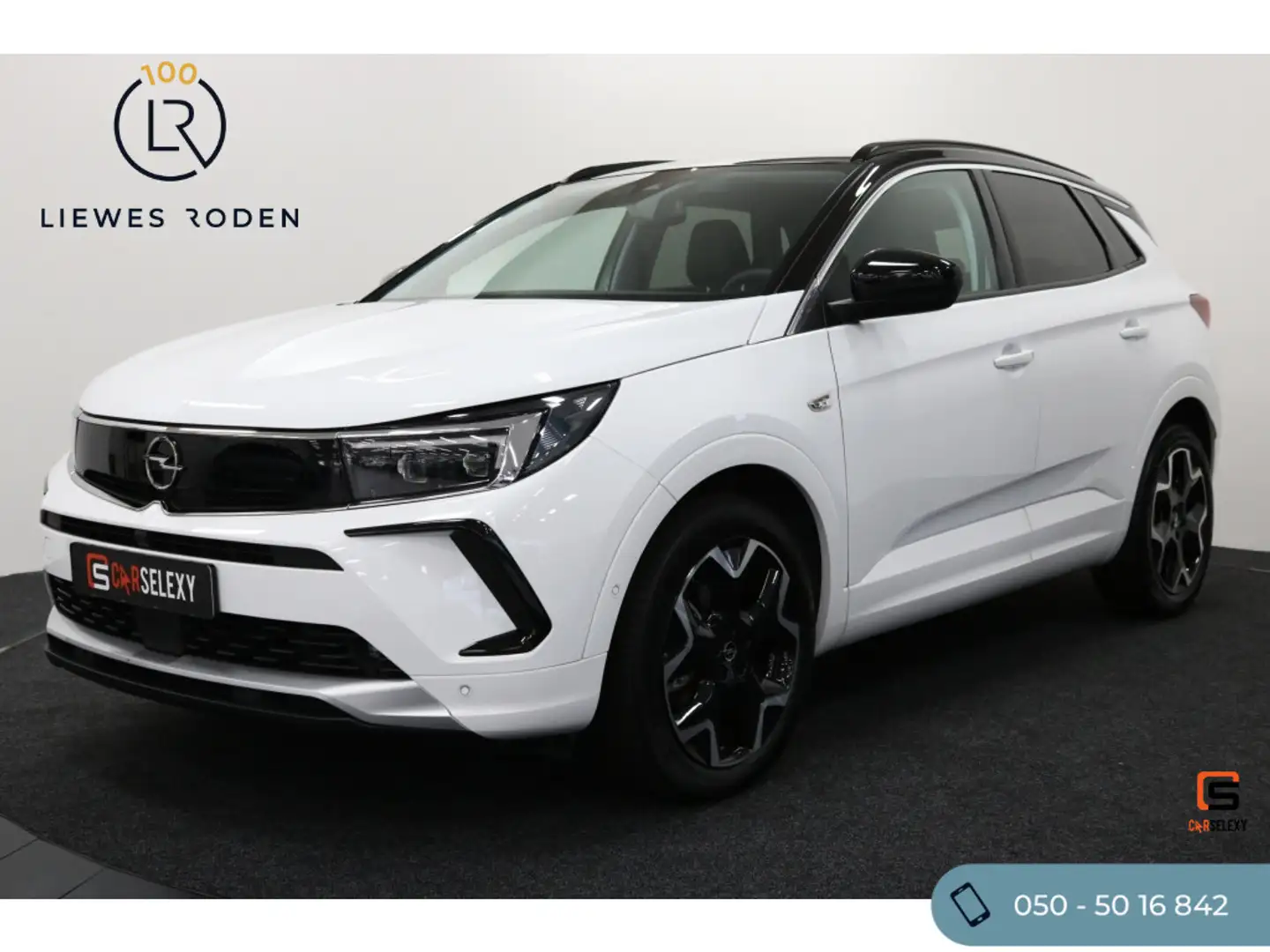 Opel Grandland 1.2 Turbo Ultimate (Automaat) Blanc - 1