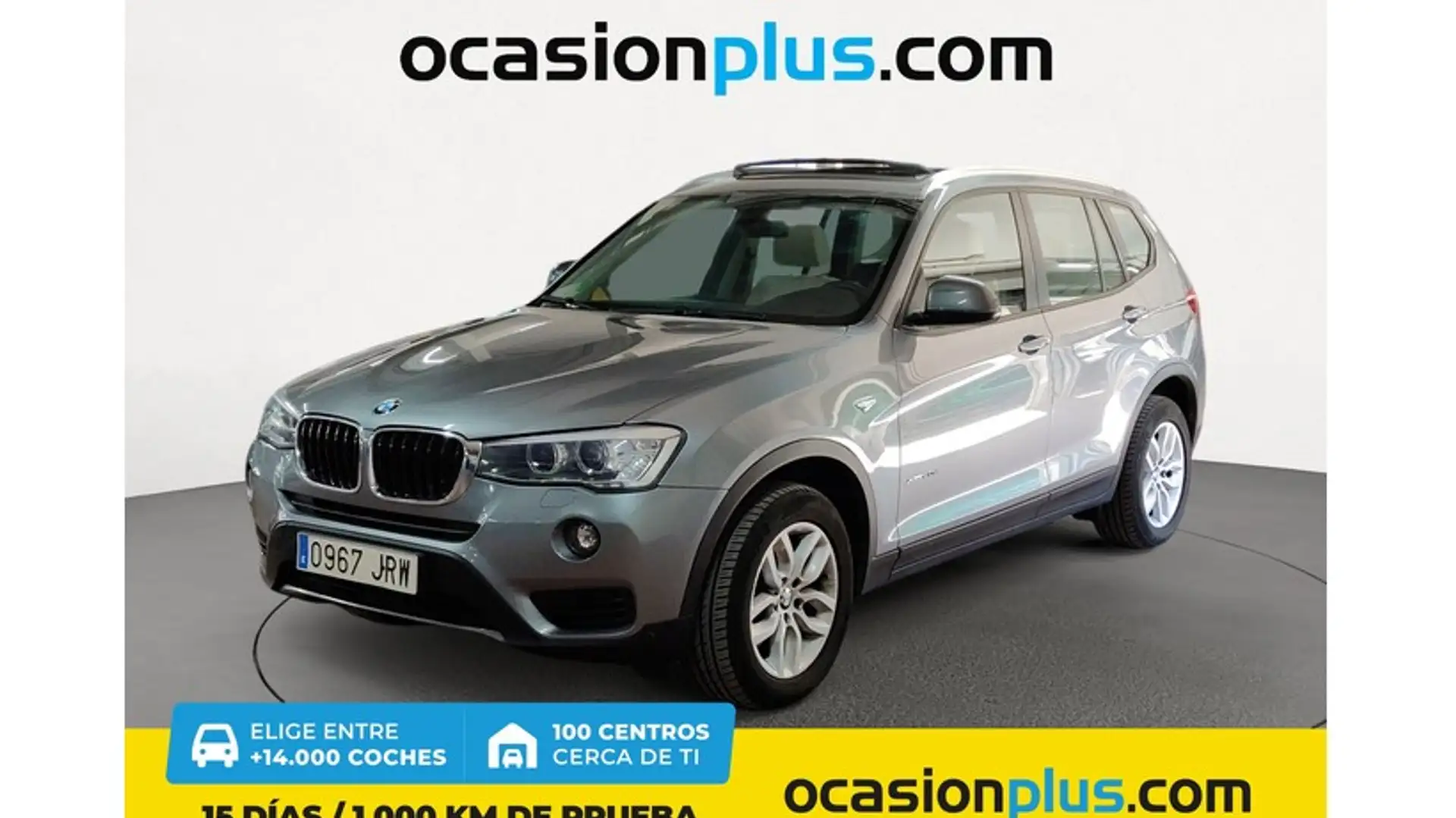 BMW X3 xDrive 20d Gris - 1