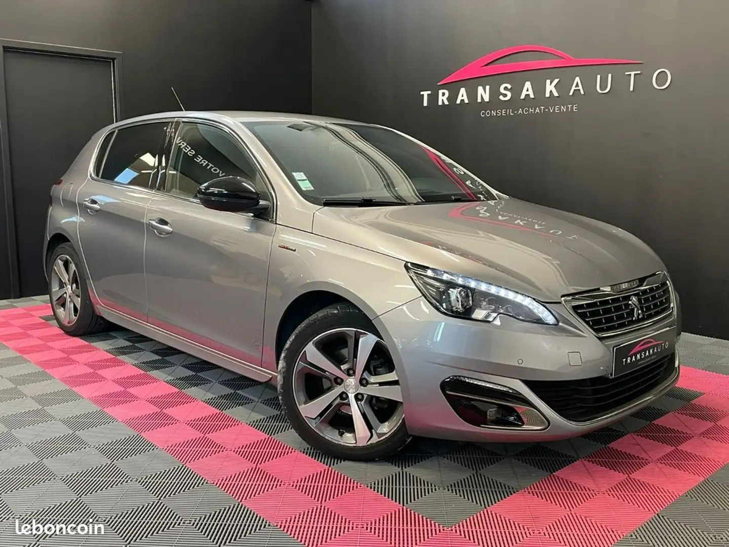 Peugeot 308 1.2 L 130ch SS BVM6 GT Line ORIGINE FRANCE Grau - 1