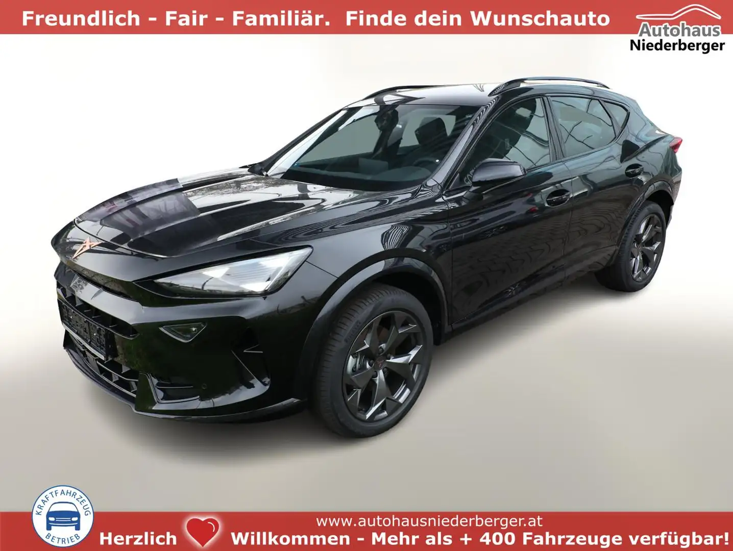 CUPRA Formentor eTSI DSG EdgeP AHK SHZ eHK Kessy Kam 110 kW (15... Schwarz - 1