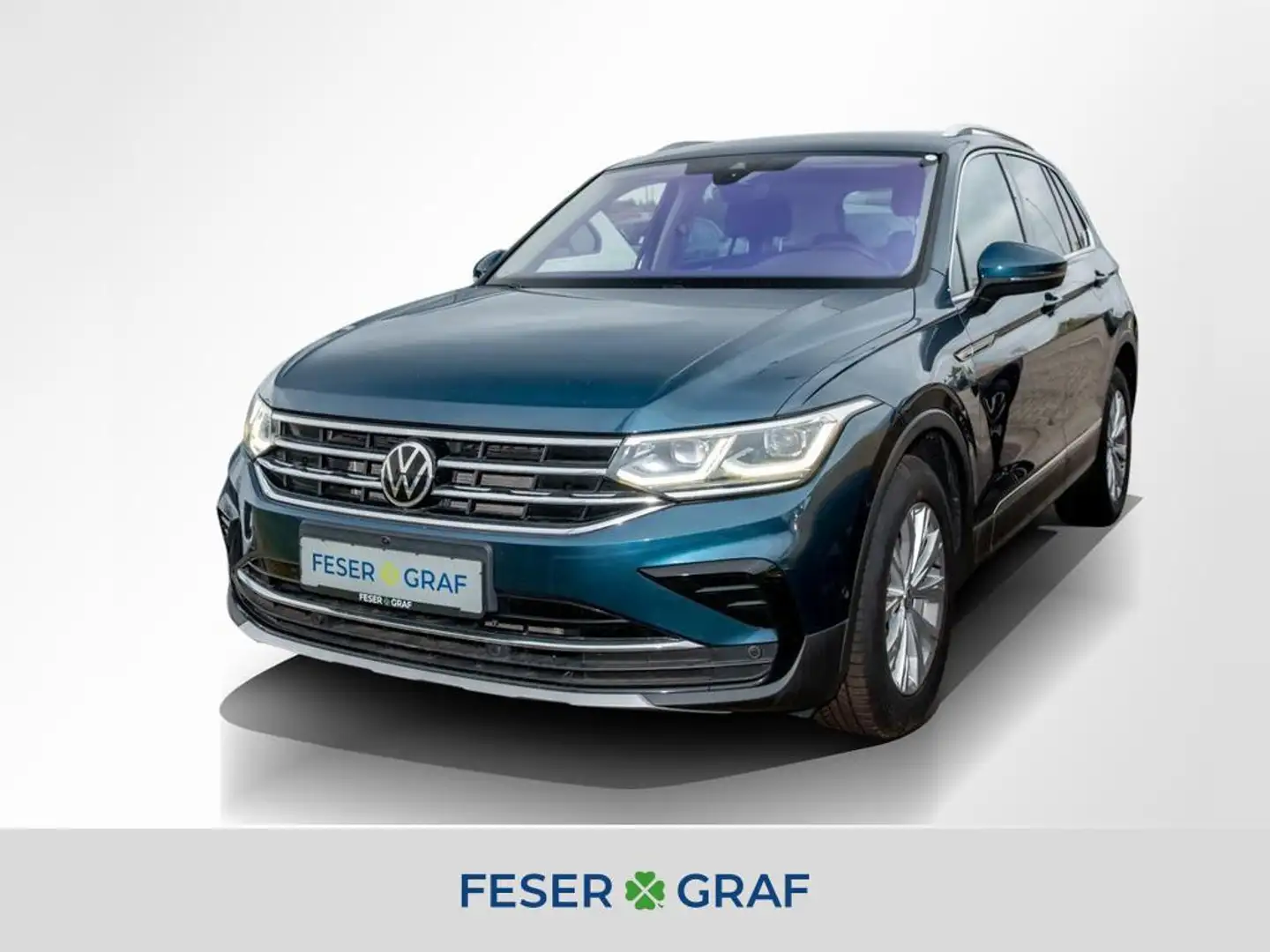 Volkswagen Tiguan 2.0TDI 4M MATRIX/NAVI/SHZ/TRAVEL/AHK/360° Blauw - 1