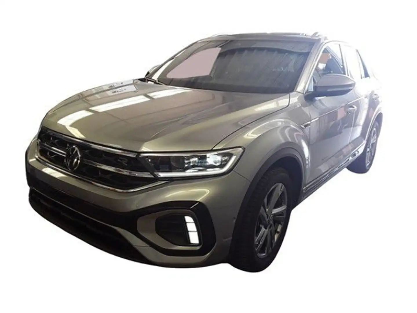 Volkswagen T-Roc 1.0 TSI R-Line LED+NAVI+AHK+KAMERA+ACC+SHZ Silber - 2