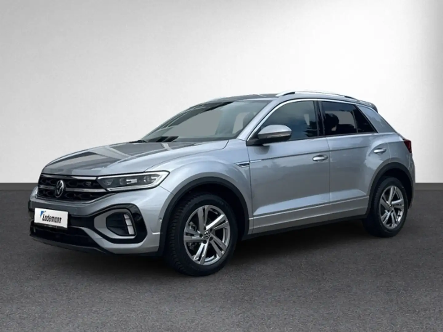 Volkswagen T-Roc 1.0 TSI R-Line LED+NAVI+AHK+KAMERA+ACC+SHZ Silber - 2