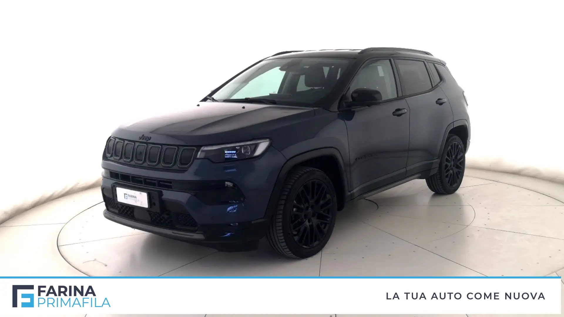Jeep Compass 1.6 Multijet II S Bleu - 1