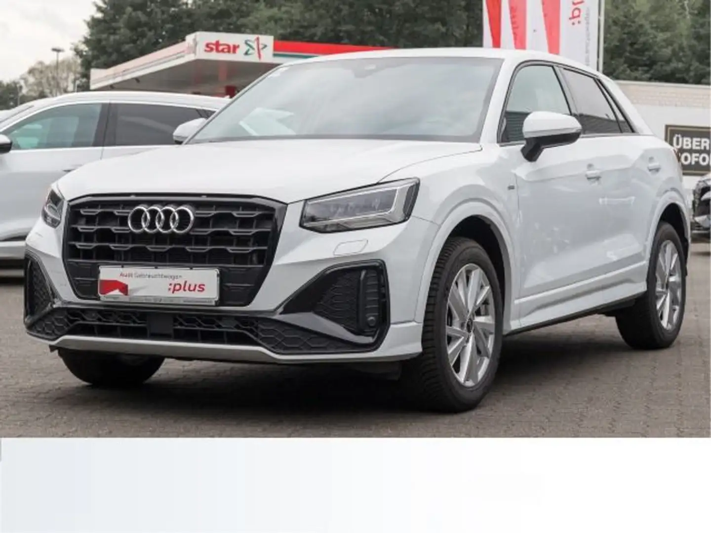 Audi Q2 30 TFSI S LINE eKLAPPE LM18 AHK VC+ Weiß - 2