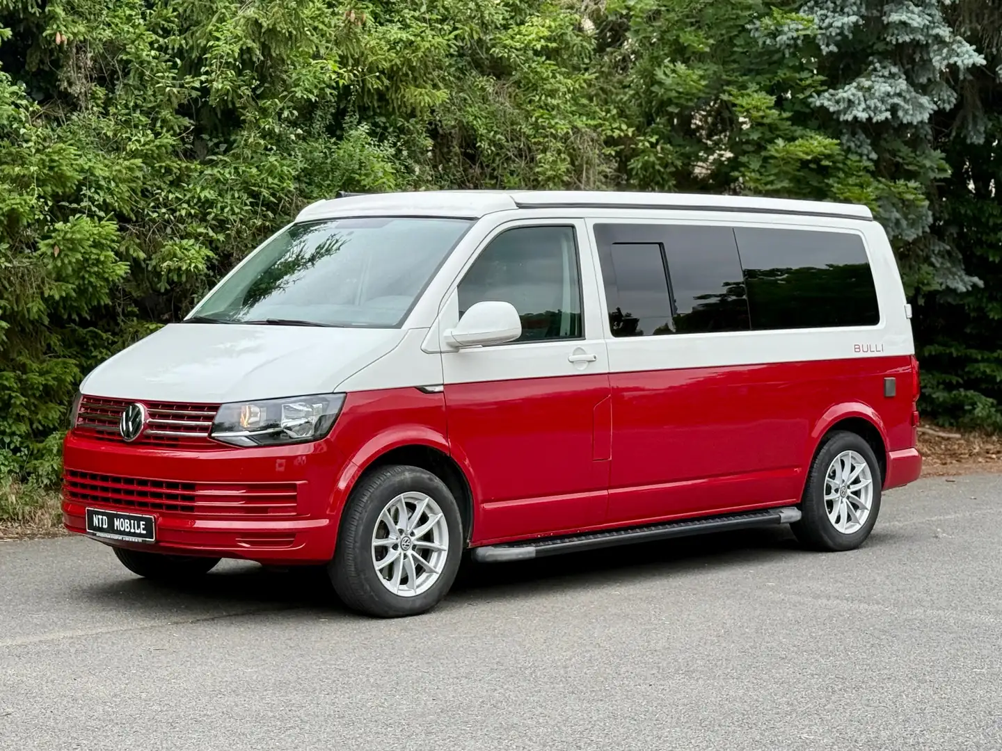 Volkswagen T6 California Lang+AUFSTELLDACH+SOLAR+STANDHEIZUNG+AHK+KLIMA+ Rot - 1