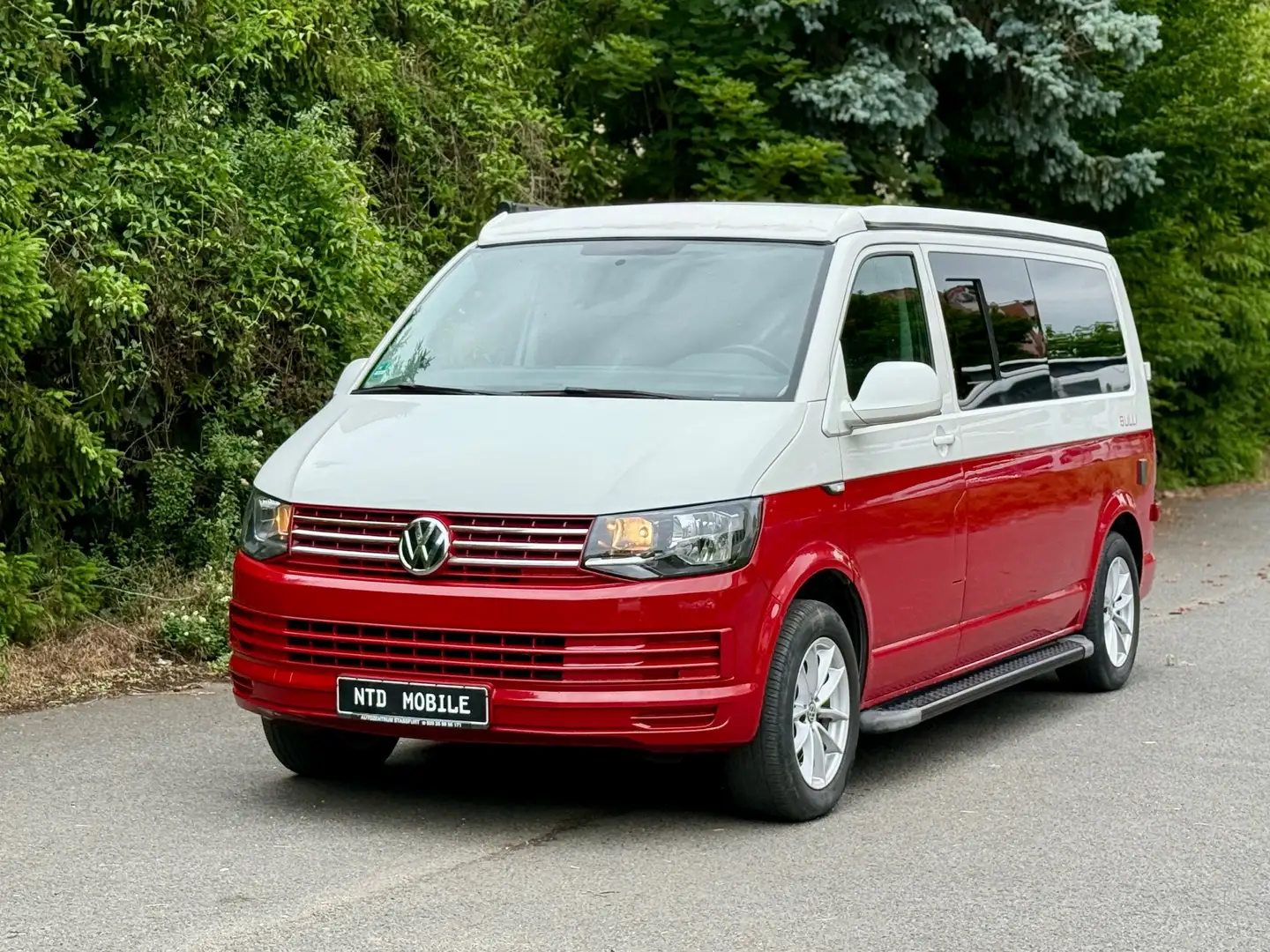 Volkswagen T6 California Lang+AUFSTELLDACH+SOLAR+STANDHEIZUNG+AHK+KLIMA+ Rot - 2