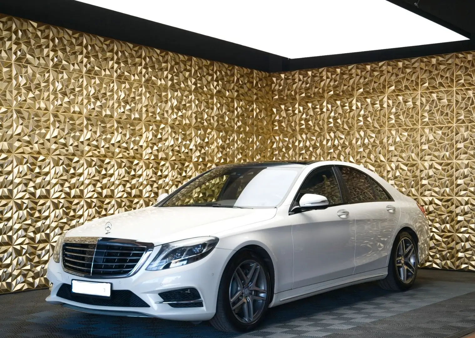 Mercedes-Benz S 400 h|AMG-Line|BURMESTER|PANO|DISTRONIC|MASSAG Alb - 1