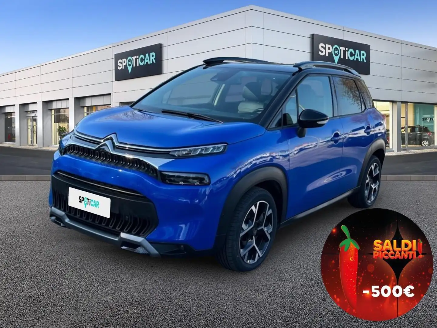 Citroen C3 Aircross BlueHDi 110 S&S Shine Pack Blu/Azzurro - 1