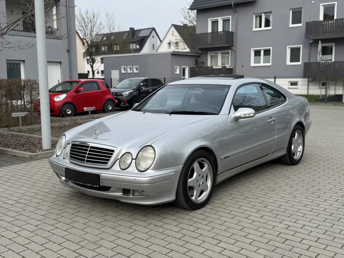 Mercedes-Benz CLK 430 V8 Coupe Avantgarde LPG-Gasanlage Prins Silber - 1