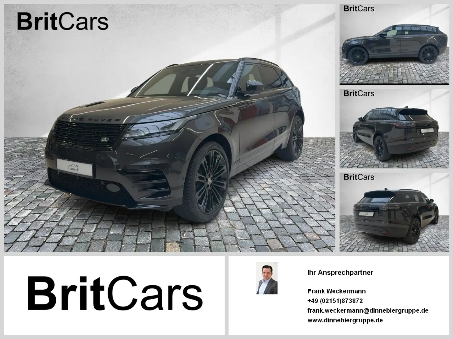 Land Rover Range Rover Velar D300 Autobiography *Luft*el.AHK* Gris - 1