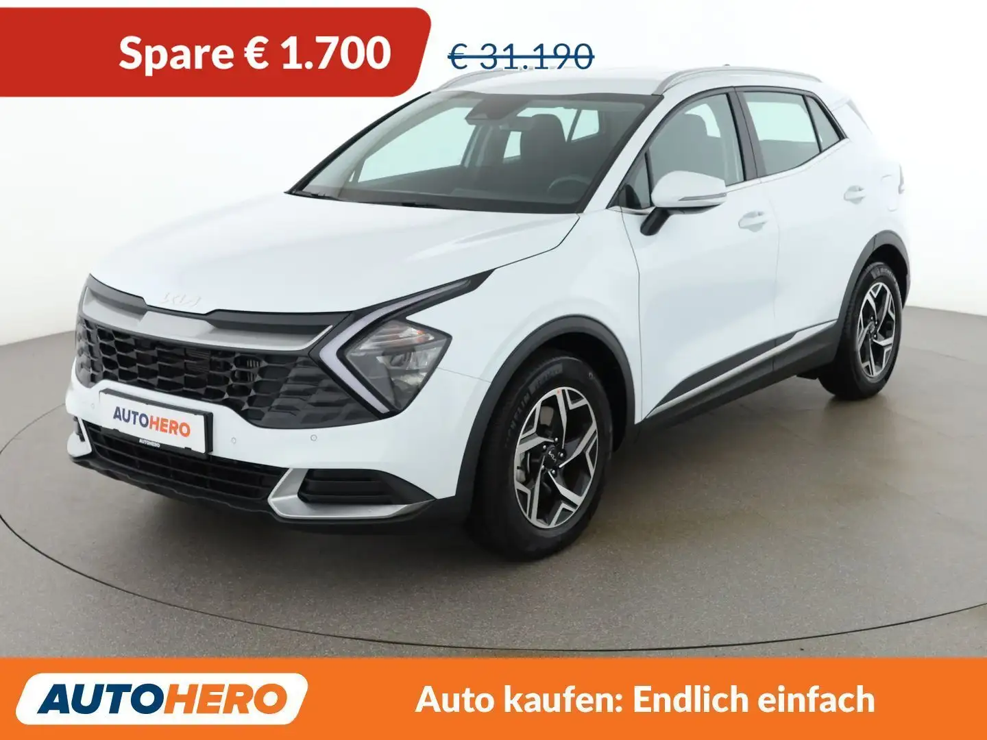 Kia Sportage 1.6 TGDI Mild-Hybrid Weiß - 1