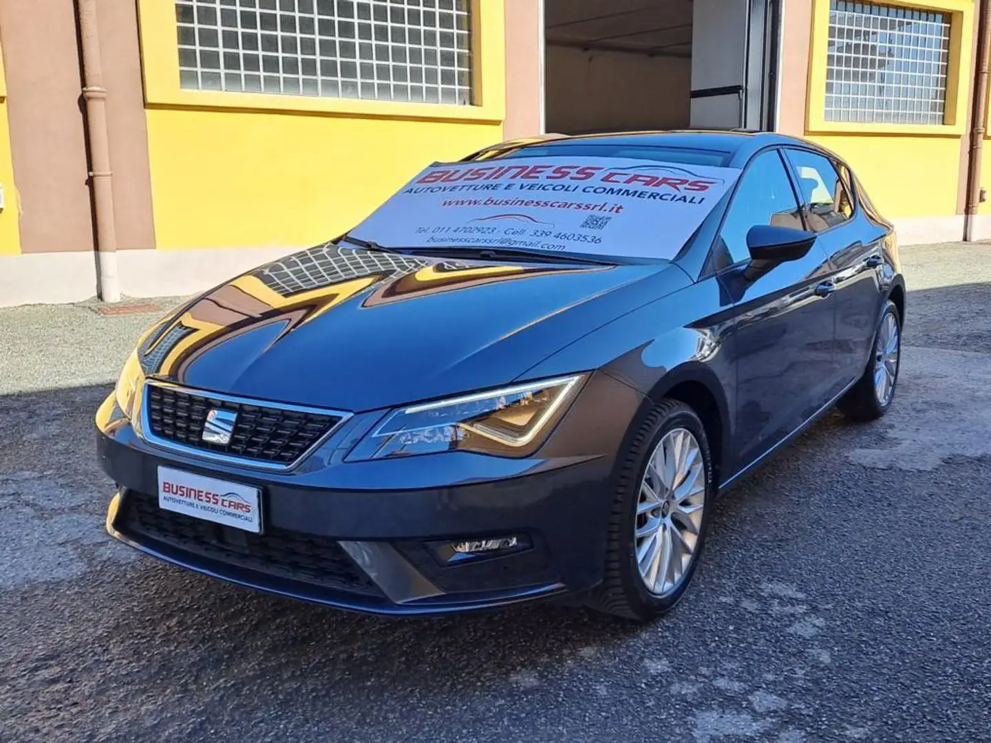 SEAT Leon 1.6 TDI 116 CV BUSINESS-km.26000 per Neopatentati- Gris - 1