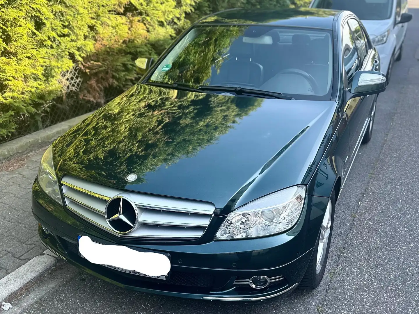 Mercedes-Benz C 220 C-Klasse Diesel CDI DPF Automatik Avantgarde zelena - 2