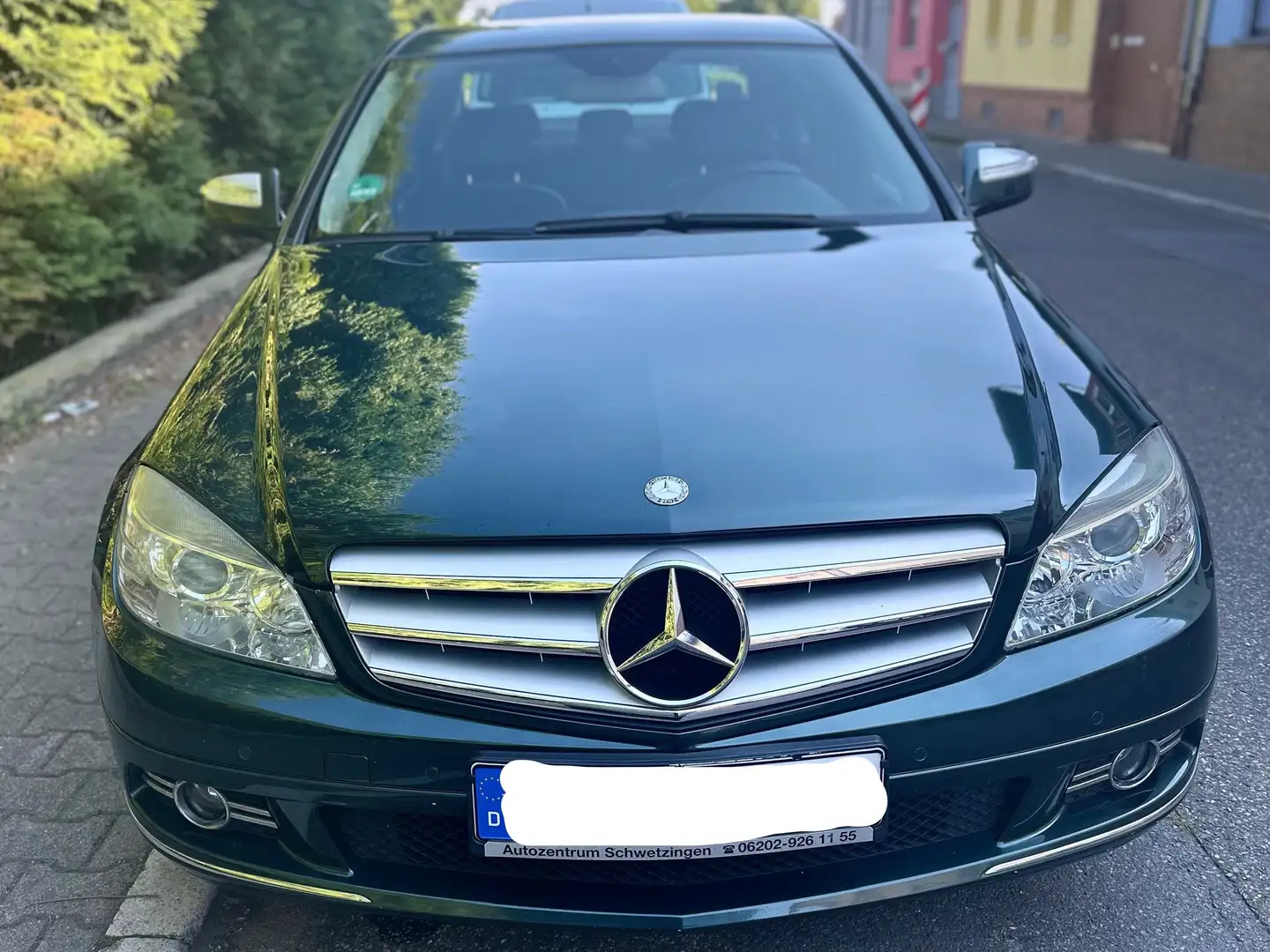 Mercedes-Benz C 220 C-Klasse Diesel CDI DPF Automatik Avantgarde zelena - 1