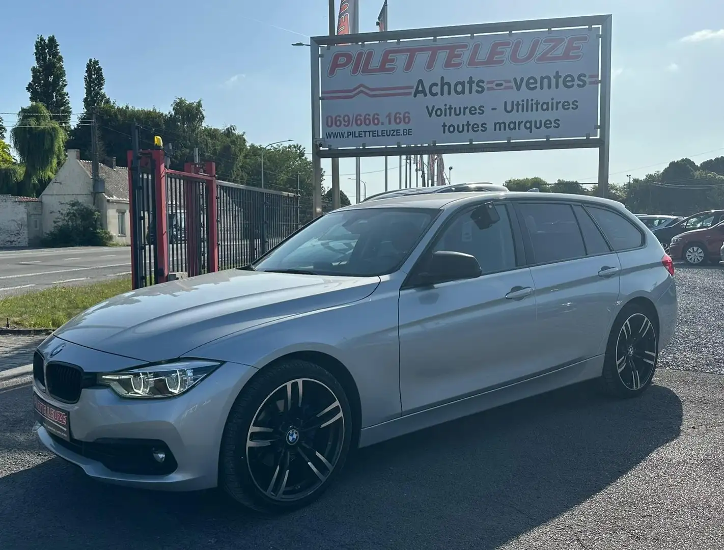 BMW 316 Touring d Grijs - 2