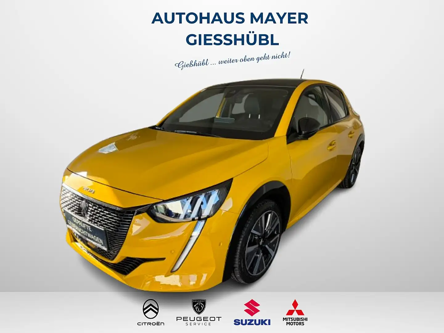 Peugeot 208 GT PureTech 100 S&S EAT8 Aut. Gelb - 1