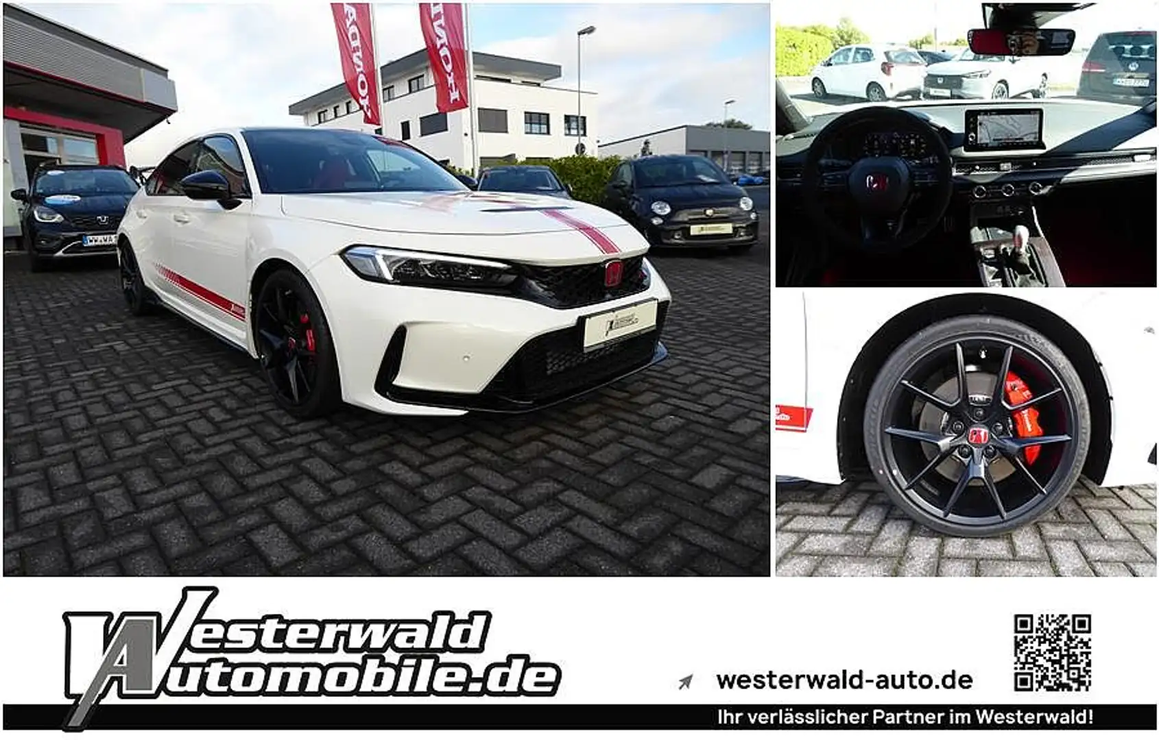 Honda Civic 2.0 VTEC Turbo Type R | CARBON-EDITION Bianco - 2