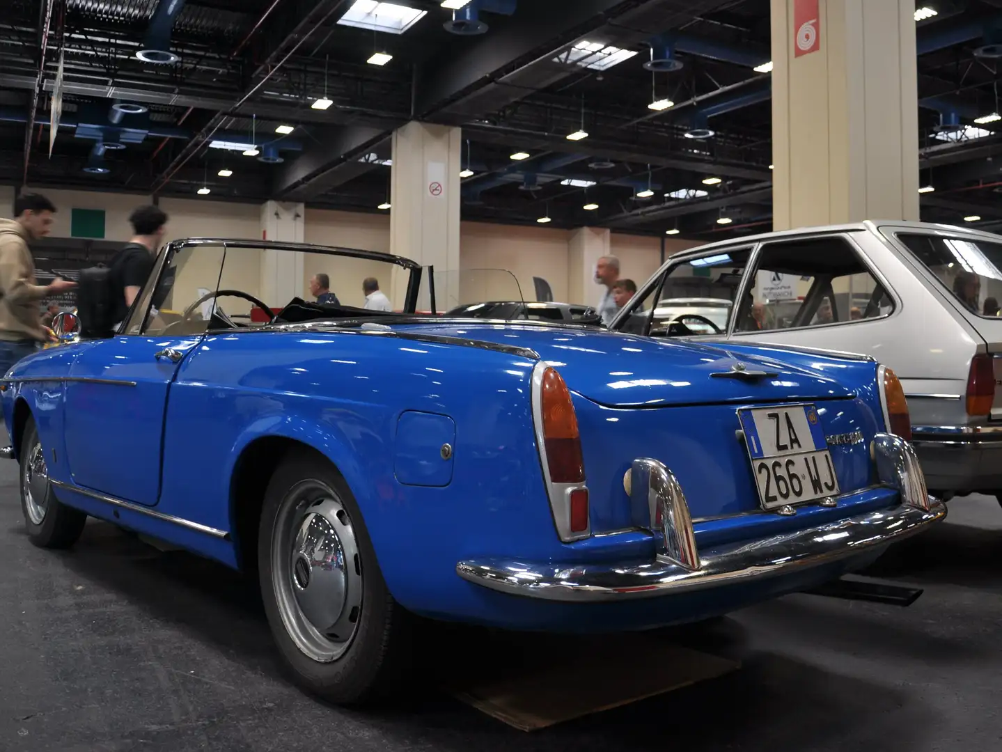 Fiat 1500s Cabriolet Синій - 2