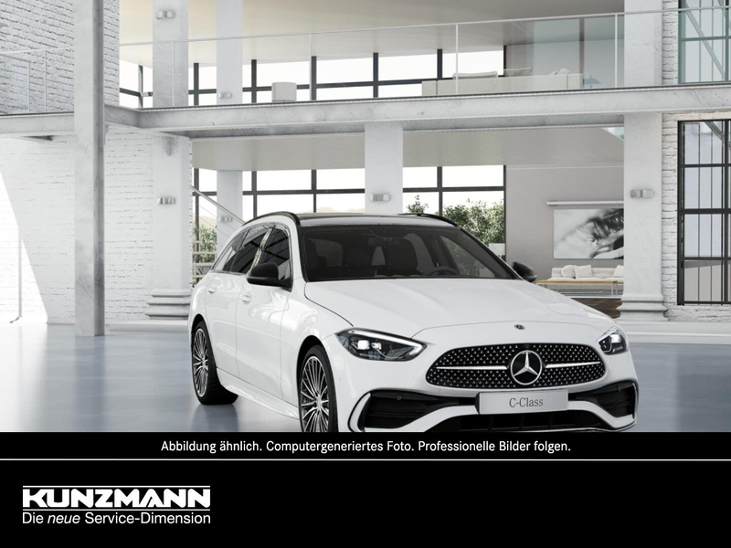 Mercedes-Benz C 180 T-Modell Night AMG Panorama AHK 360° — photo 7