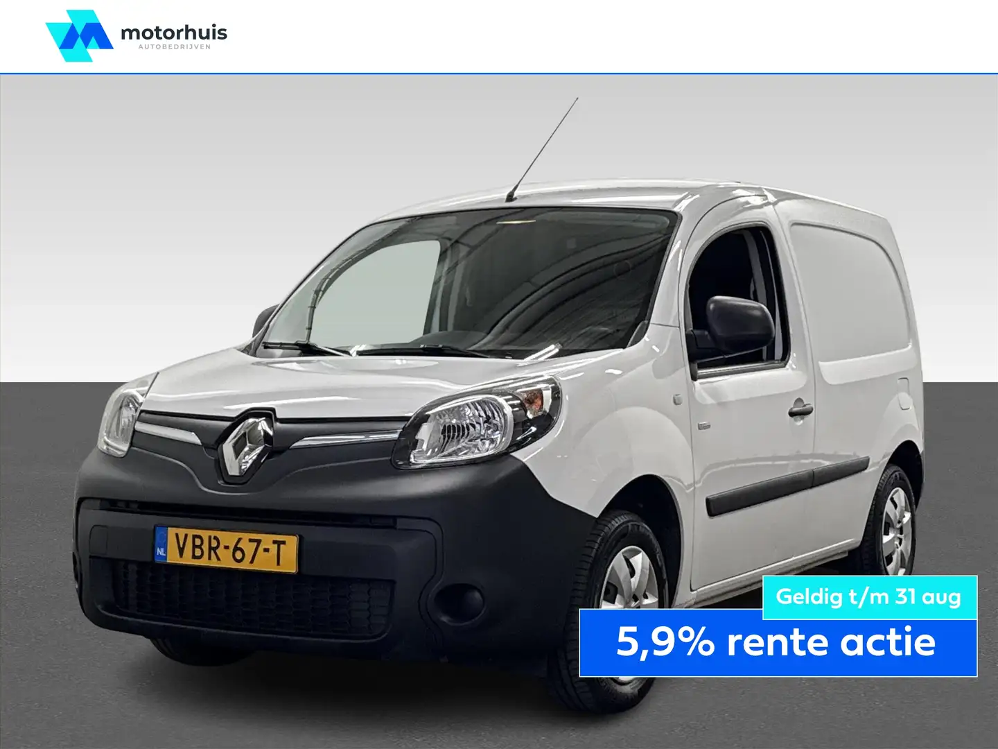 Renault Kangoo Z.E. Z.E. 100% ELEKTRISCH INCL. ACCU Weiß - 1