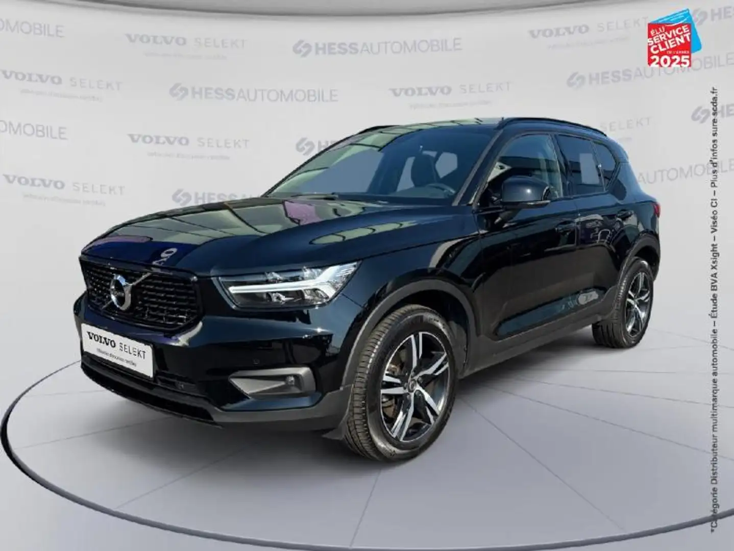 Volvo XC40 D4 AdBlue AWD 190ch R-Design Geartronic 8 Negro - 1