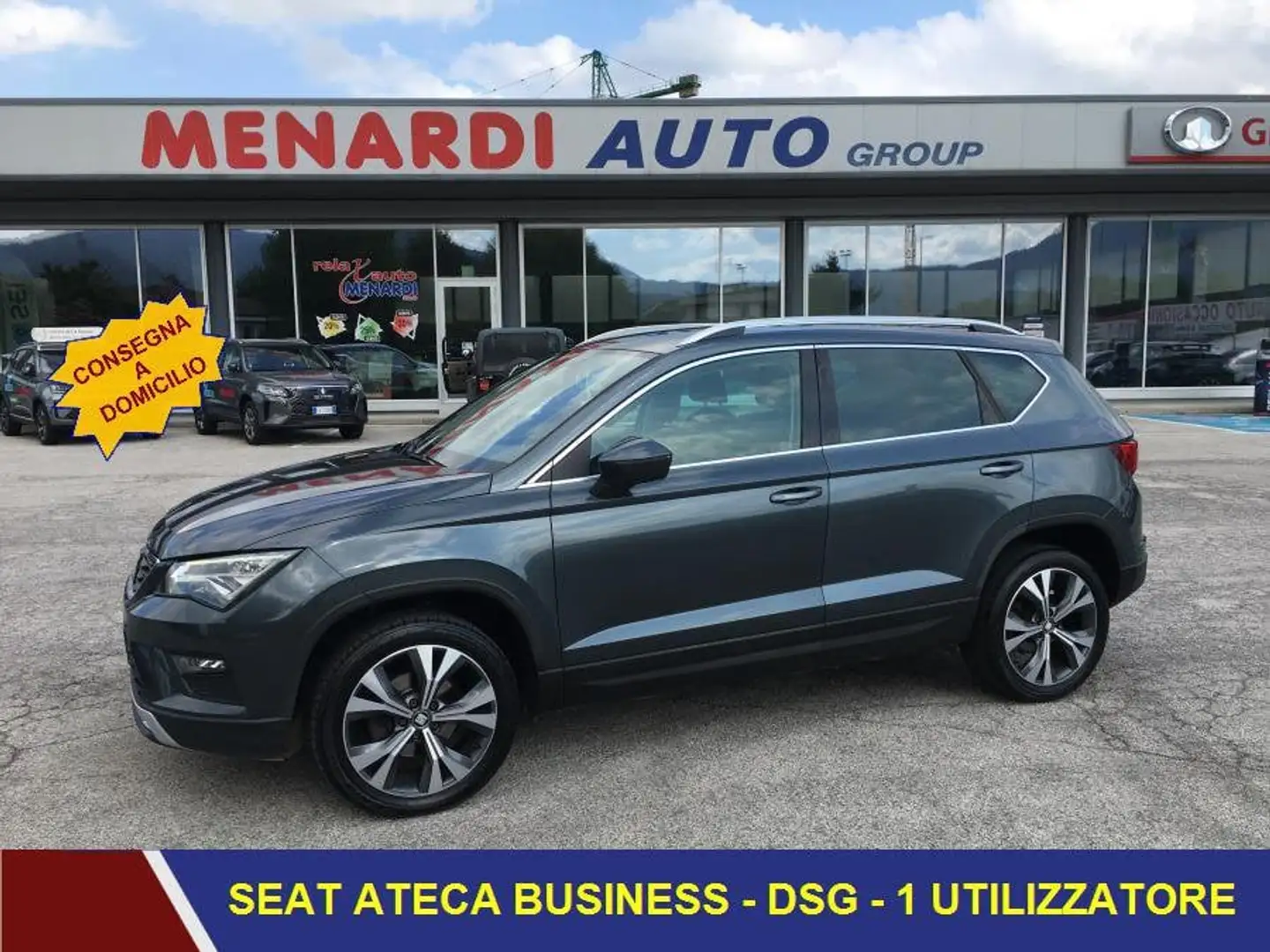 SEAT Ateca 1.6 TDI DSG Business GOMME NUOVE * GARANZIA EUROP Grijs - 1