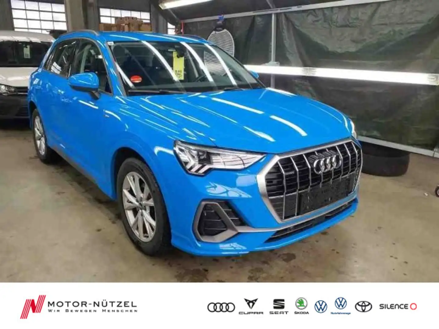 Audi Q3 35 TDI QU S-LINE 5JG+LED+NAVI+AHK+VC+DAB+B&O Blau - 1