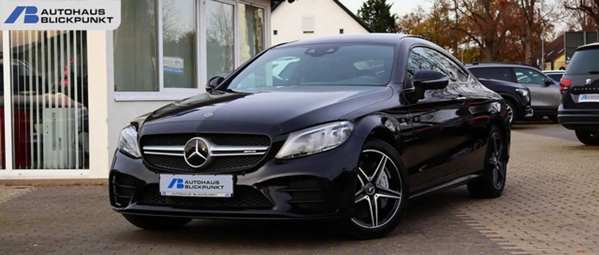 Mercedes-Benz C 43 AMG Coupe 4M DISTRO+PANO+KAM360+DIGI-TACHO Siyah - 1
