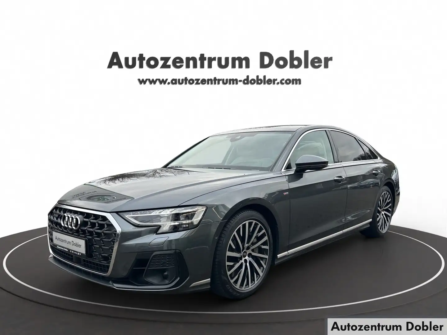 Audi A8 60 TFSI quattro Standheizung S-Line Glasdach Gris - 2