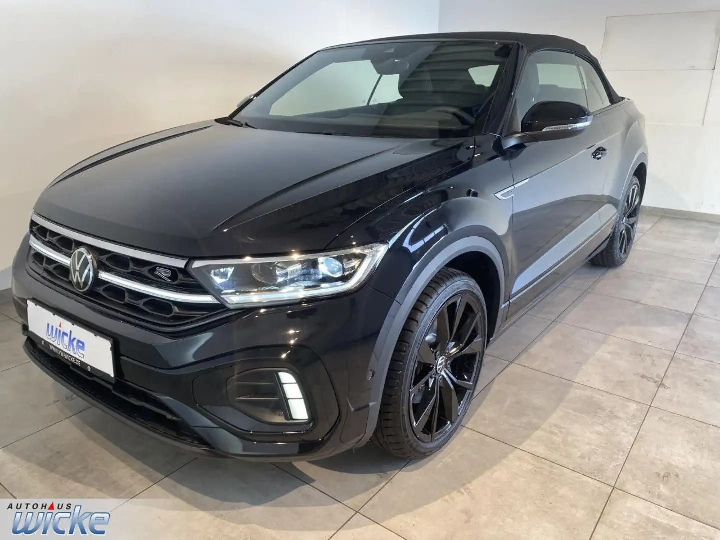 Volkswagen T-Roc Cabriolet 1.5 TSI DSG R-Line NAVI KLIMA LED Schwarz - 2
