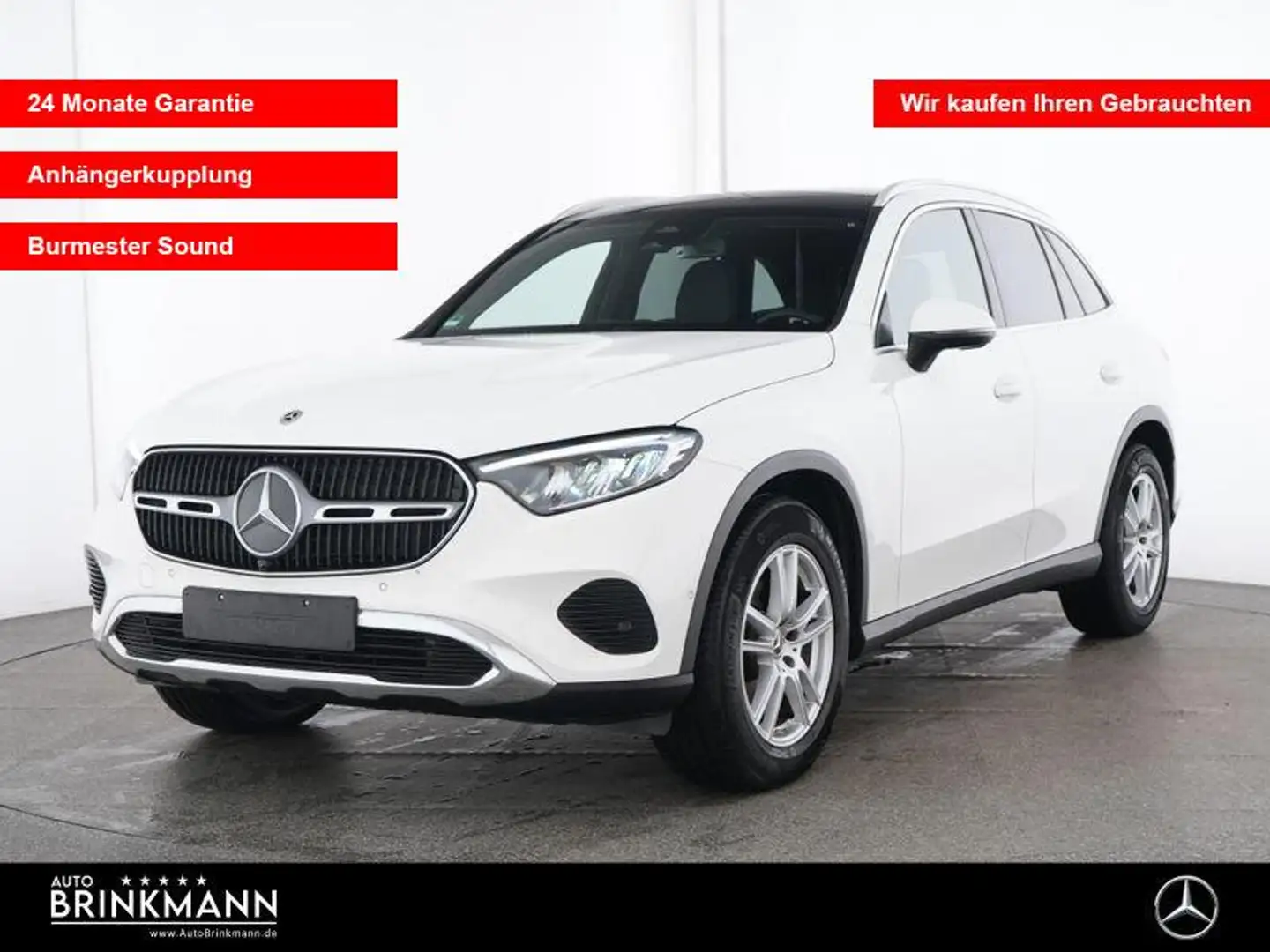 Mercedes-Benz GLC 220 GLC 220 d 4M PANO-SHD/BURMESTER/AHK/KAMERA/NAVI Weiß - 1