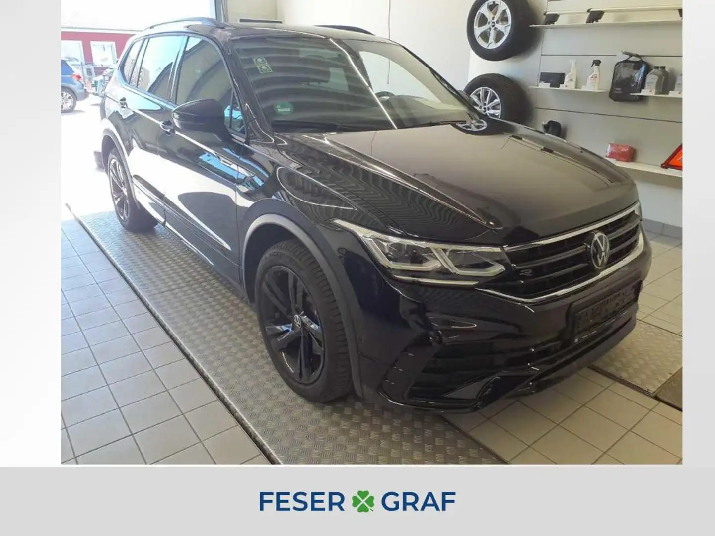 Volkswagen Tiguan Allspace R-Line 2.0 TDI 4MOTION DSG 193PS Schwarz - 1