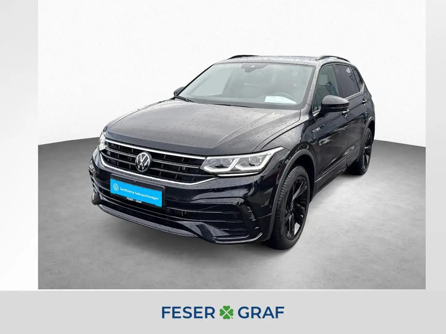 Volkswagen Tiguan Allspace R-Line 2.0 TDI 4MOTION DSG 193PS Noir - 1