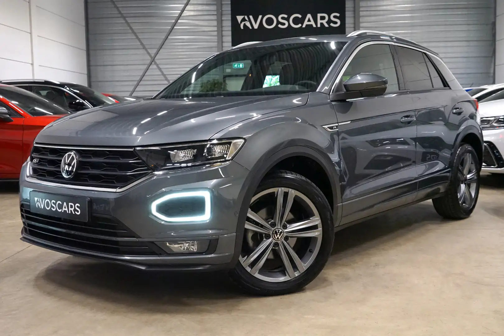 Volkswagen T-Roc 1.5 TSI 3x R-Line DSG * Fabrieksgarantie - Trekhaa Gris - 1