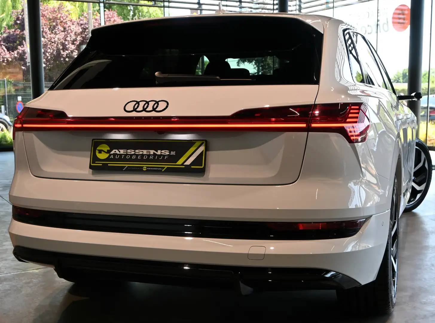 Audi e-tron 55 Quattro S-Line 95 kWh *DAB/PANO/HUD/360°CAM* Wit - 2