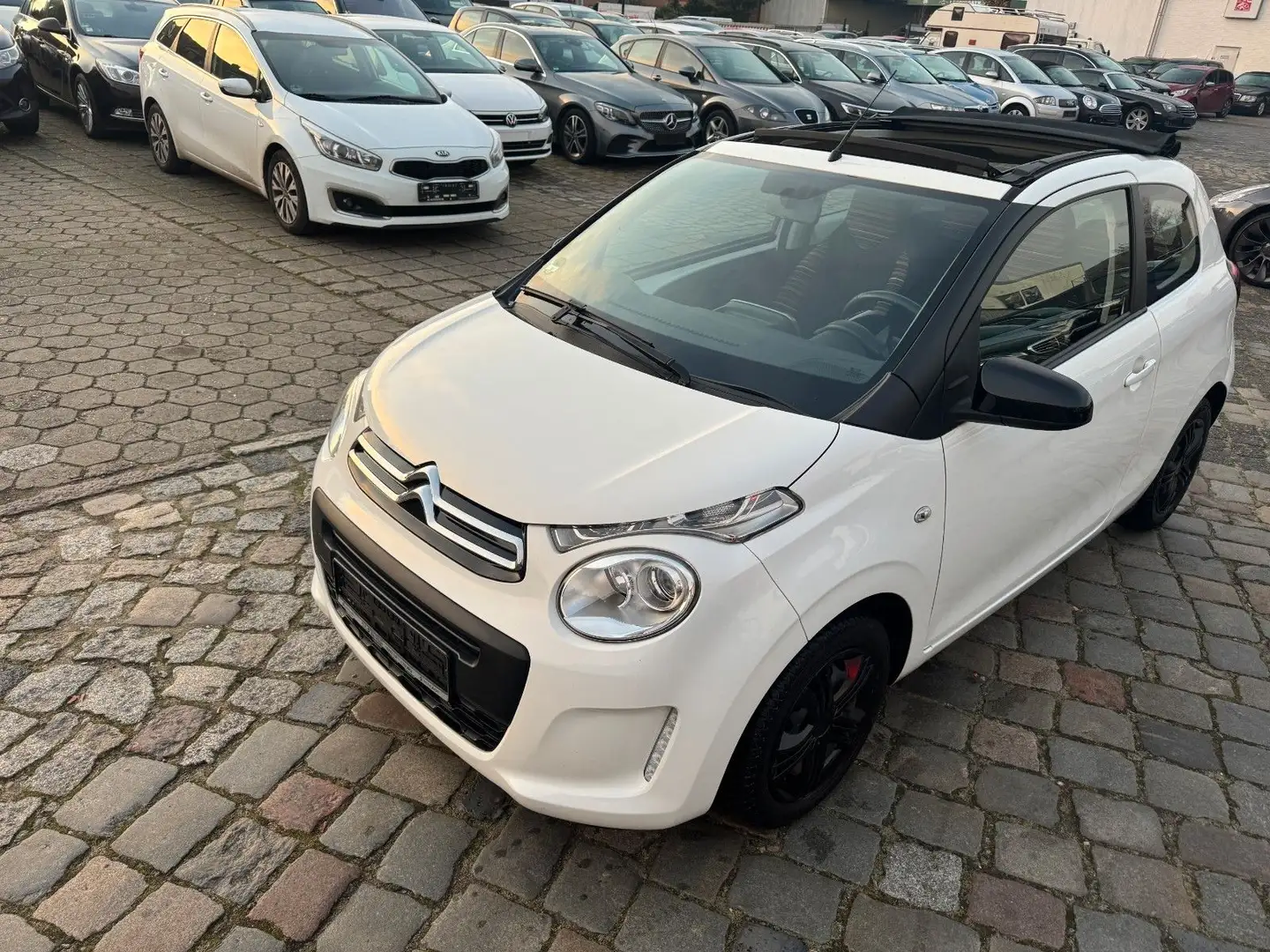 Citroen C1 Airscape Feel *Faltdach *Automatik Weiß - 2