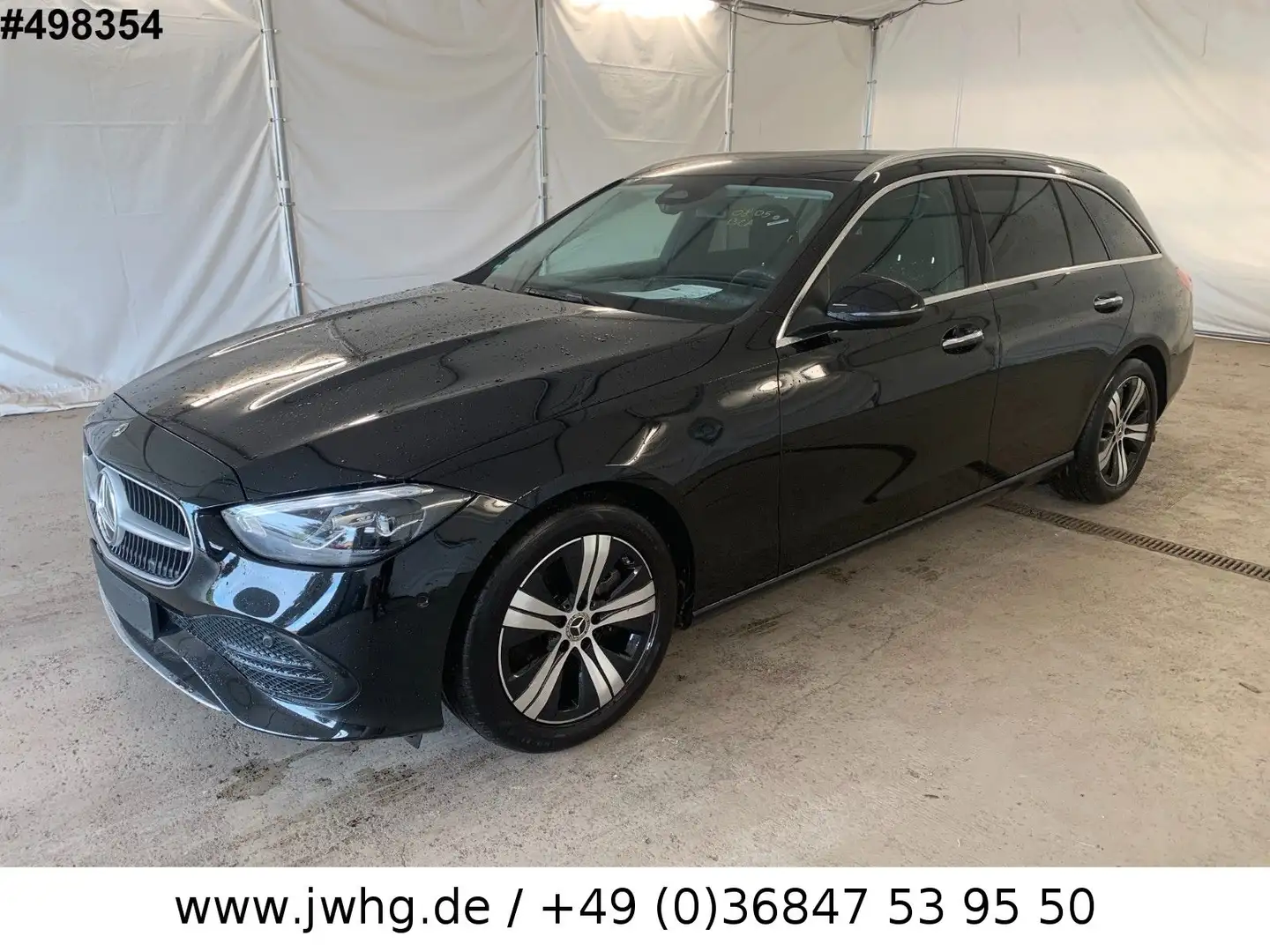 Mercedes-Benz C 200 NewModel LED Widescr. Pano Distr.+ Kam AHK Schwarz - 1