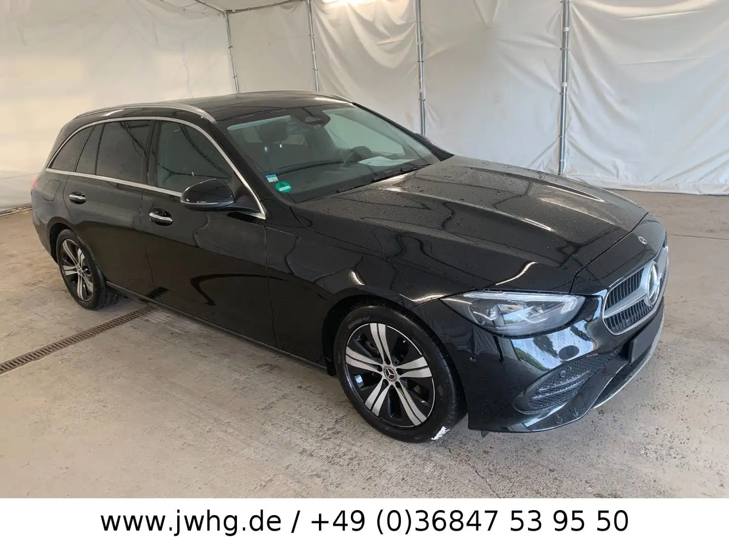 Mercedes-Benz C 200 NewModel LED Widescr. Pano Distr.+ Kam AHK Schwarz - 2