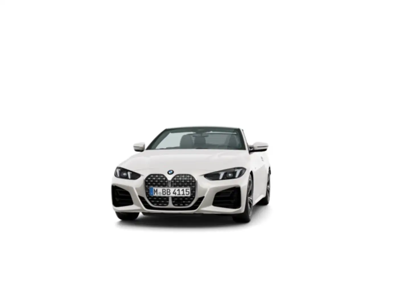 BMW 420 420dA Cabrio Blanc - 1