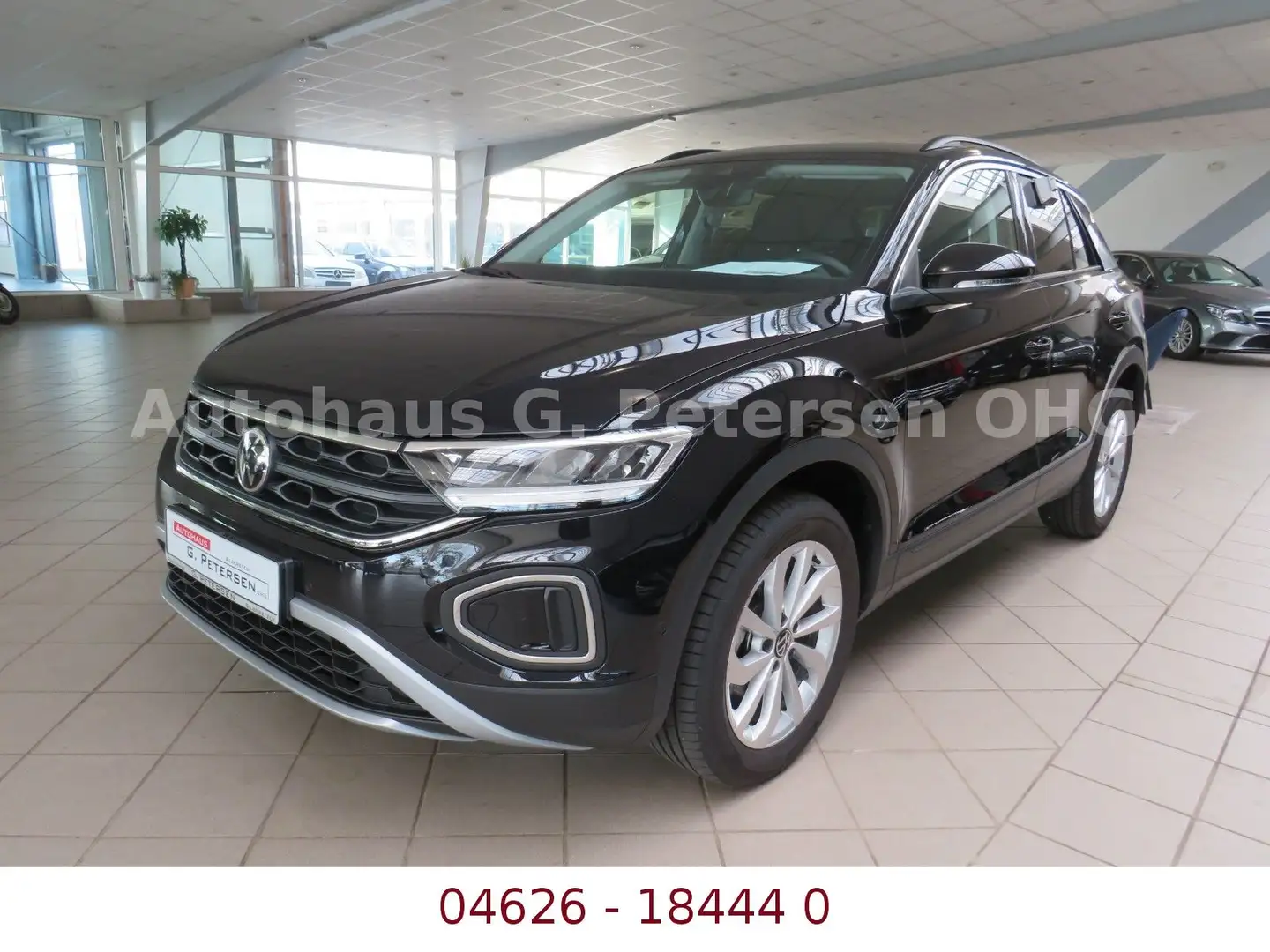 Volkswagen T-Roc Life 1.5TSI*DSG*LED*Spur*ACC*Fernlicht*SHZ Schwarz - 1