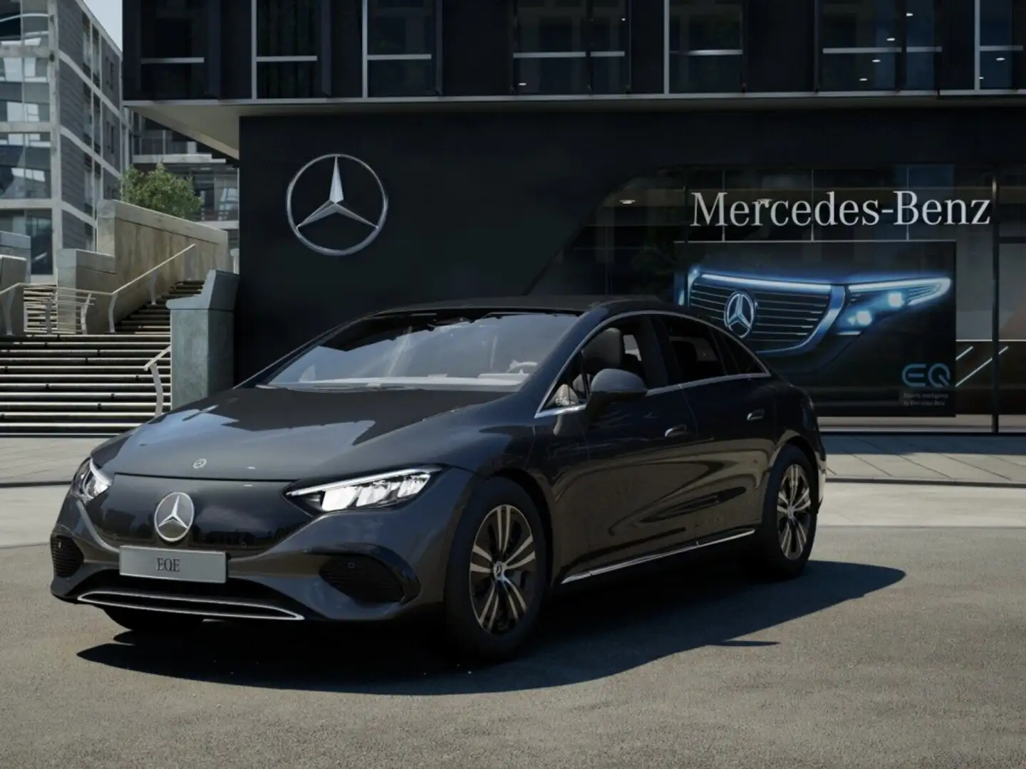 Mercedes-Benz EQE 300 Distr+Memo+Ambiente+ILS+Cam+LED+Keyl+PTS Grau - 2