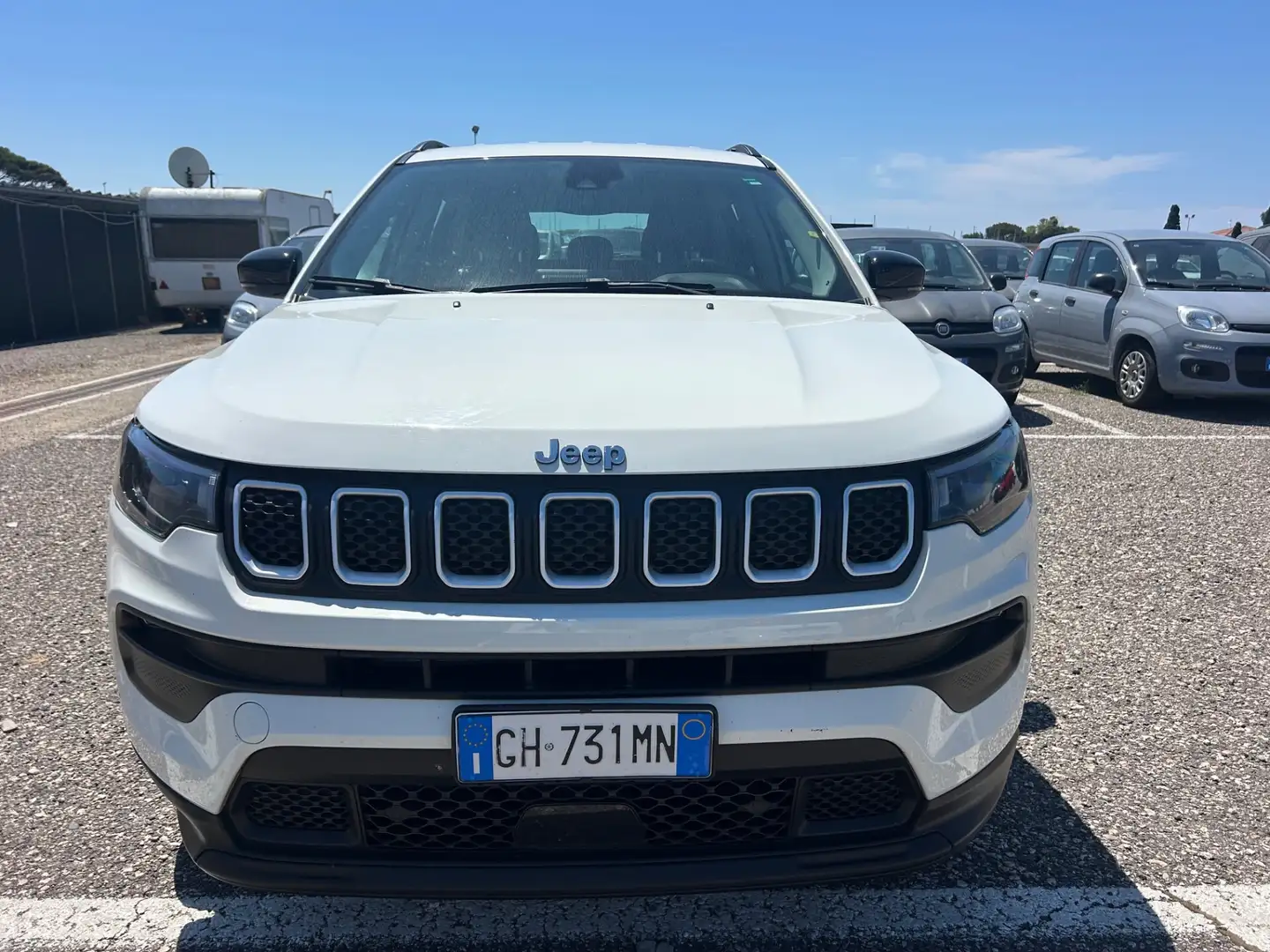Jeep Compass 1.3 Turbo T4 190 CV PHEV AT6 4xe Longitude Blanc - 1