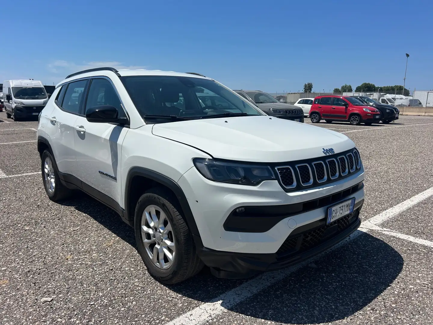 Jeep Compass 1.3 Turbo T4 190 CV PHEV AT6 4xe Longitude Blanc - 2